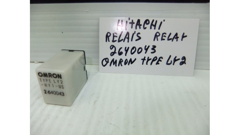 Omron type LY2 relay